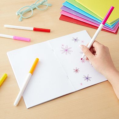 24 Pack Unlined Notebook for Student, Blank Books for Kids to Write (5.5 x 8.5)