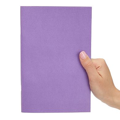 24 Pack Unlined Notebook for Student, Blank Books for Kids to Write (5.5 x 8.5)
