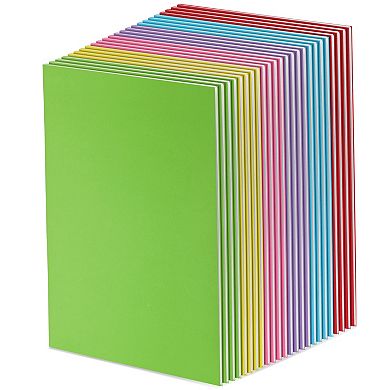 24 Pack Unlined Notebook for Student, Blank Books for Kids to Write (5.5 x 8.5)