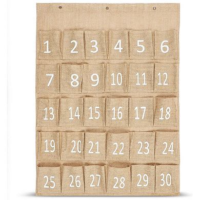 Cell Phone Holder for Classroom, Hanging Pocket Organizer for Calculator, 23x31"
