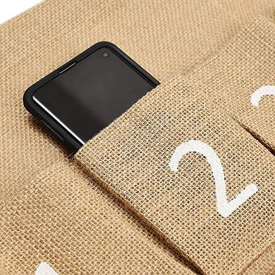 Cell Phone Holder for Classroom, Hanging Pocket Organizer for Calculator, 23x31"