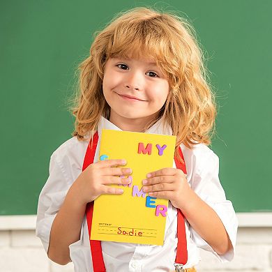Blank Story Books for Kids, Paperback, Story Lined (6 Colors, 6 Pcs)