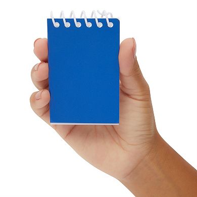 24 Pack Mini Notepads, Rainbow Colored Notepads (6 Colors, 2.25 X 3.5 In)