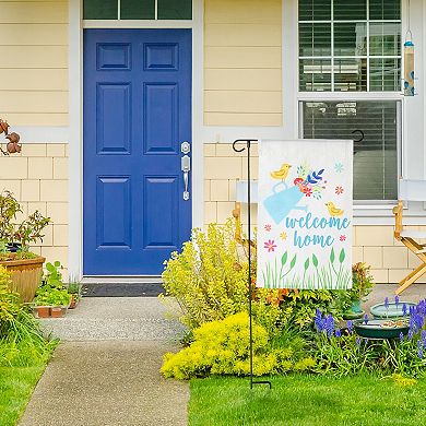 Set of 10 Garden Flags for All Seasons, Decorative Banners for Yard, 12x18 in