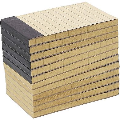 12Pack Mini Small Pocket Size Notepads Notebooks Lined Paper, 4.2 x 2.4"