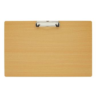 Extra Large Wooden Clipboard 11x17.3, Wood Horizontal Lap Board For Drawing