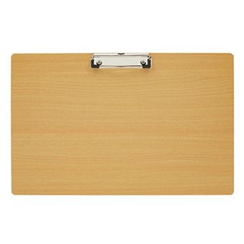 Extra Large Wooden Clipboard 11x17.3, Wood Horizontal Lap Board For Drawing