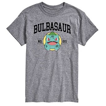 Big & Tall Pokemon Bulbasaur Collegiate Graphic Tee