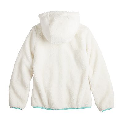 Girls 4-18 SO® Full-Zip Sherpa Hooded Jacket