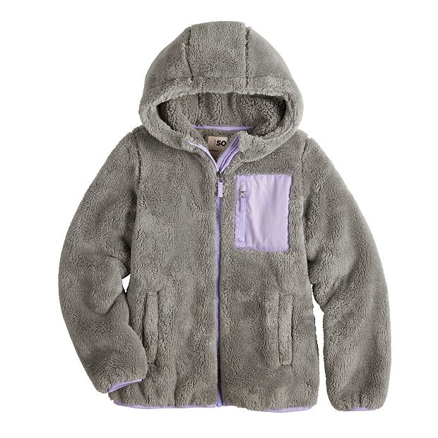 So sherpa hooded online jacket