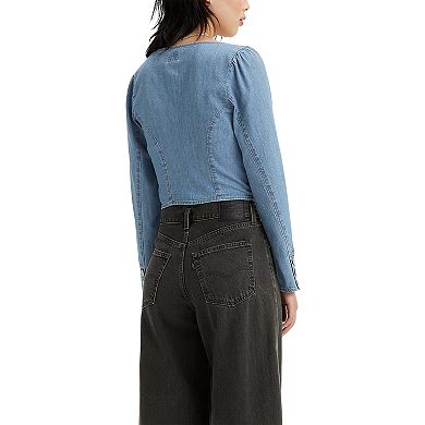 Women's Levi's® Women's Daryn Long Sleeve Corset Blouse