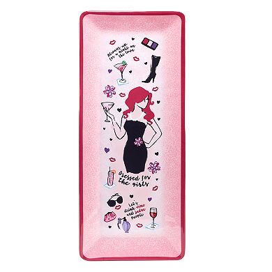 Certified International Lolita Divas on the Loose 3-pc. Melamine Serving Set