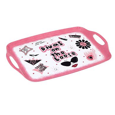 Certified International Lolita Divas on the Loose 3-pc. Melamine Serving Set