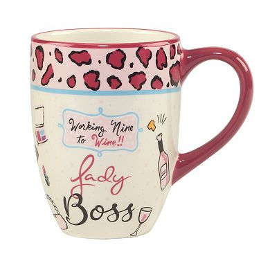Certified International Lolita Lady Boss 4-pc. Mug Set