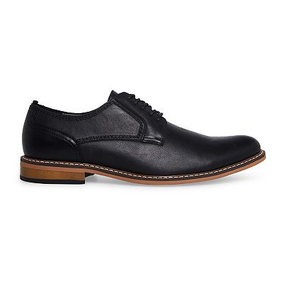 blue dress for baby girl Steve Madden Men's Leland Lace-Up Dress Shoes - Black - Size 10.5