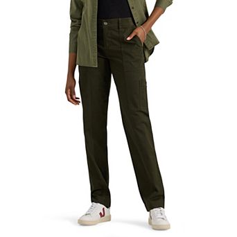 Women's Lee® Ultra Lux Comfort with Flex-To-Go Straight-Leg Utility Pants