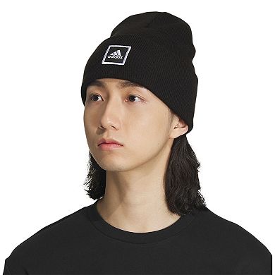 Men's adidas Wide Cuff Fold Beanie Hat