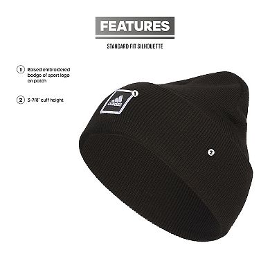 Men's adidas Wide Cuff Fold Beanie Hat
