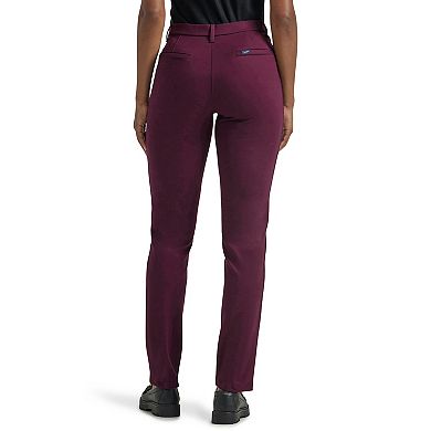 Lee Pantaloni da donna Ultra Lux Comfort Any Wear a gamba dritta, Grigio cemento., 52