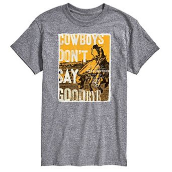 Big & Tall Yellowstone Cowboys Graphic Tee