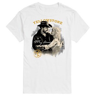 Big & Tall Yellowstone My Tomorrows Graphic Tee