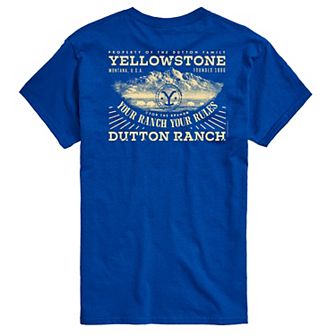 Big & Tall Yellowstone Dutton Family Graphic Tee