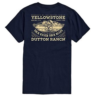 Big & Tall Yellowstone Dutton Family Graphic Tee