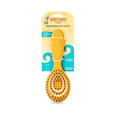 Burt's Bees for Pets Ocean Bound Detangling Pin Brush