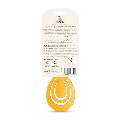 Burt's Bees for Pets Ocean Bound Detangling Pin Brush