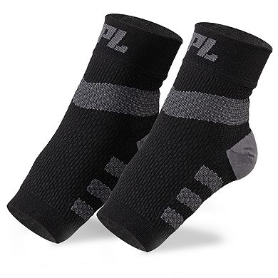 Powerlix Plantar Fasciitis Socks with Ankle Support Brace for Women & Men