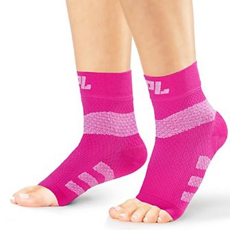 Powerlix Plantar Fasciitis Socks with Ankle Support Brace for Women & Men
