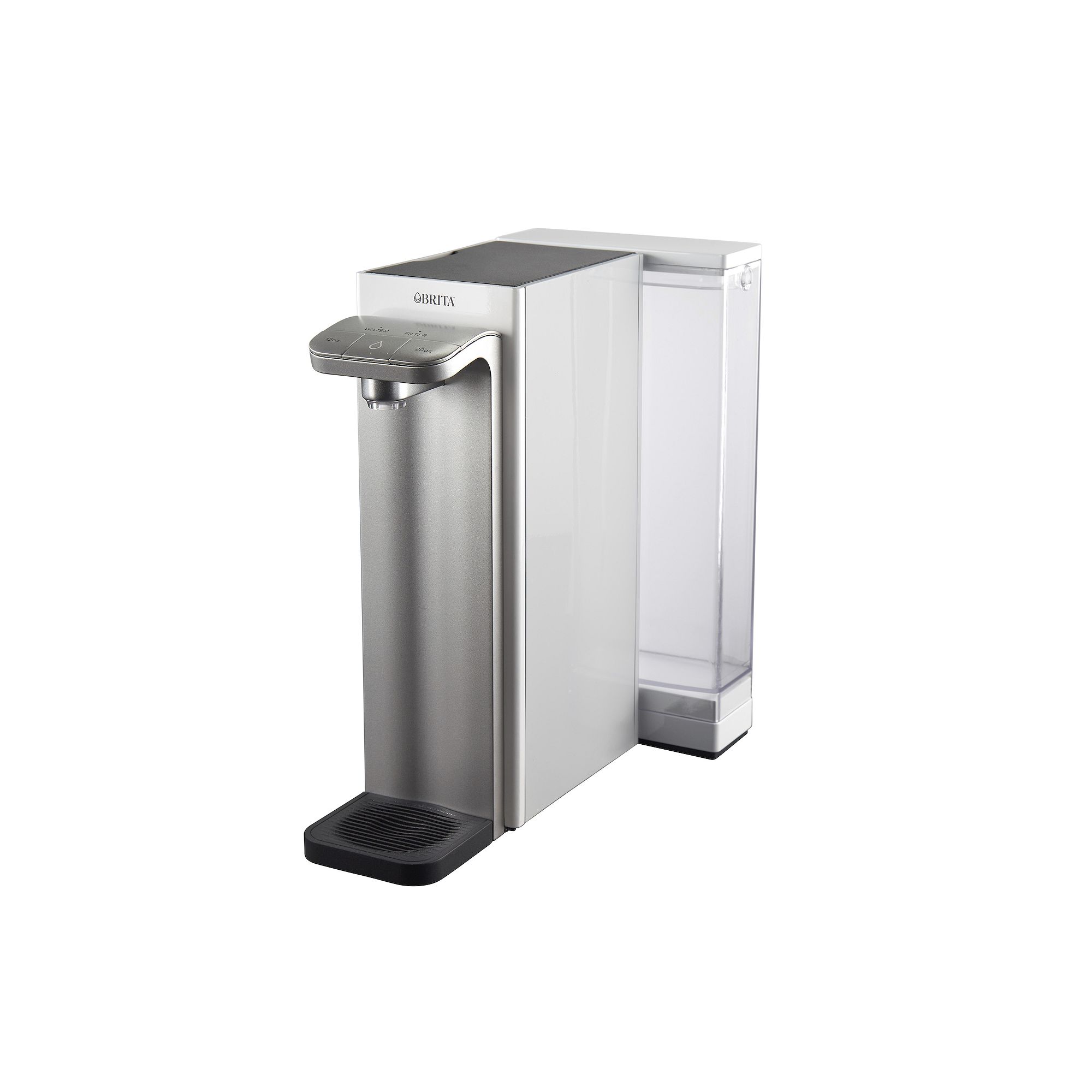 Brita Hub Instant Powerful Countertop Water Filtration System, White