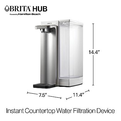 Brita Hub Instant Powerful Countertop Water Filtration System