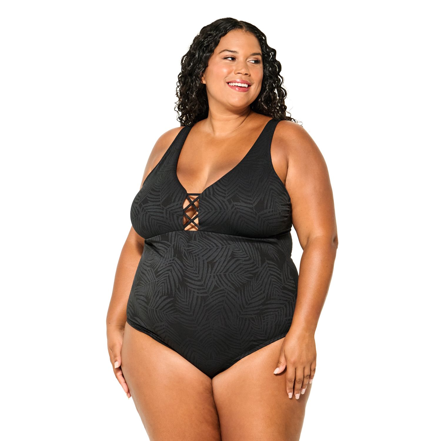 Kohls womens bathing on sale suits plus size