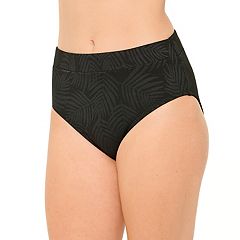 Black High Waisted Bikini Bottoms