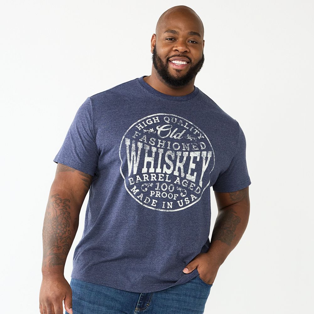 Lucky Brand Dirty Luke's Whiskey Graphic Tee - Maglietta Uomo In Cotone 100% - Girocollo - 4