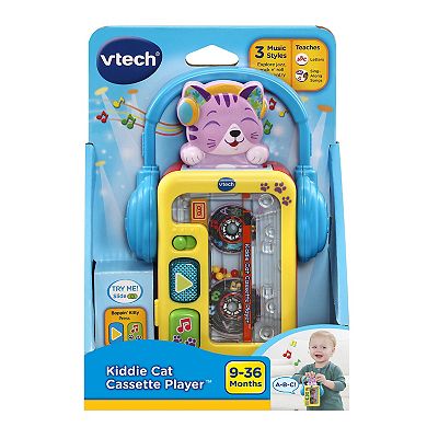 VTech Kiddie Cat Cassette Player Toy