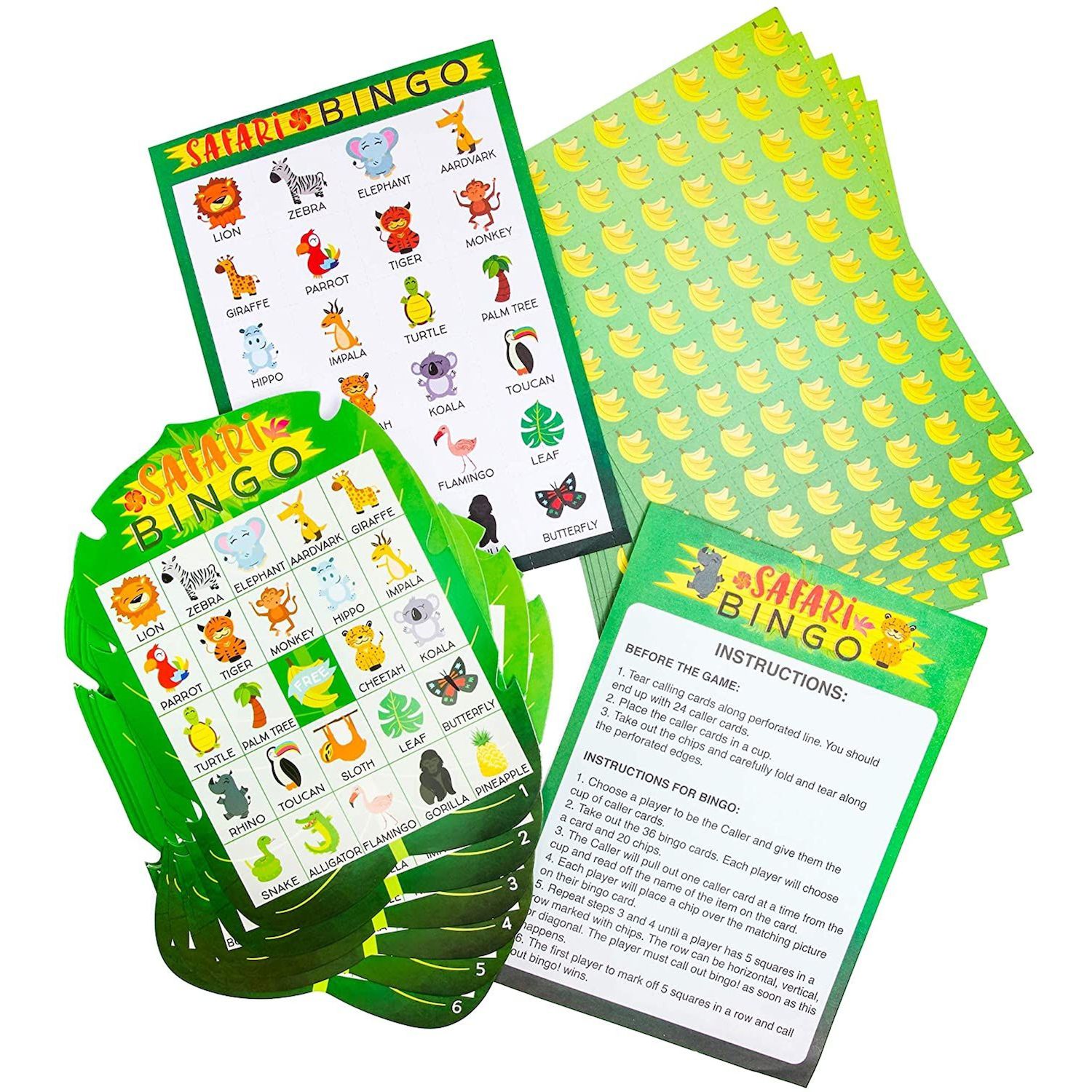 Juvale Paper Bingo Cards for Kids and Adults 180 Different Cardstock Paper Sheets (4x6 in)