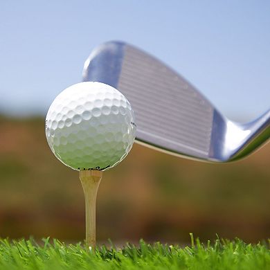 300 Pack Bamboo Golf Tees in Bulk (2 3/4 inch, Natural Wood Color)