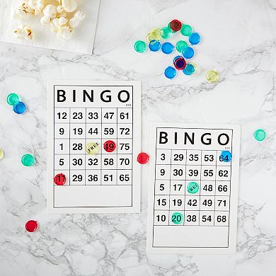 Paper Bingo Cards for Adults, 001-180 Different Paper Sheets, 6x4 In