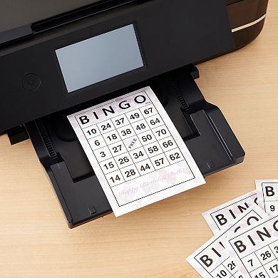 Paper Bingo Cards for Adults, 001-180 Different Paper Sheets, 6x4 In