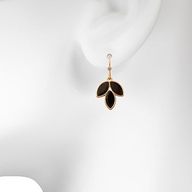 LC Lauren Conrad Navette Cluster Drop Earrings