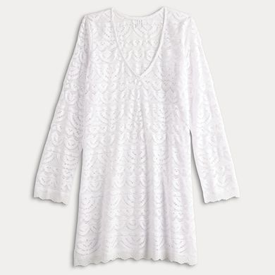 Women's Freshwater Lace Swim Cover-Up