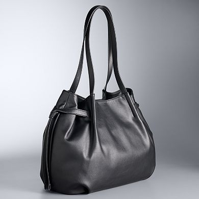 Simply Vera Vera Wang Meera Drawstring Tote Bag