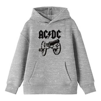 Boys 8-20 ACDC Monochrome Logo Pullover Hoodie