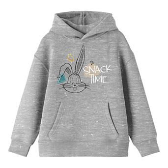 Boys 8-20 Looney Tunes Snack Time Pullover Hoodie