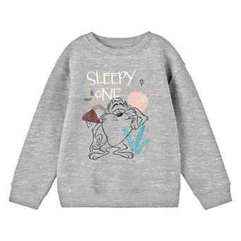 Boys 8-20 Looney Tunes Sleepy One Taz Long Sleeve Graphic Tee