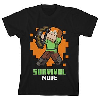 Boys 8-20 Minecraft Alex Survival Mode Graphic Tee