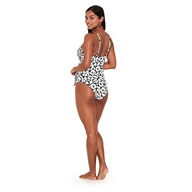 Women's Freshwater Sash Crossover One-Piece Swimsuit