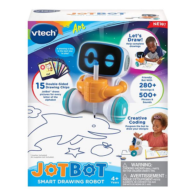 Creative Companion: VTech JotBot Drawing & Coding Robot for Kids